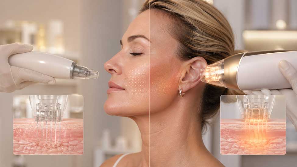 RF Microneedling vs Microneedling in San Francisco